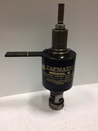 TAPMATIC MODEL B REVERSIBLE TAPPING ATTACHMENT
