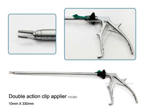 Clip Applier Double Action 10X330mm For Ligating Clip