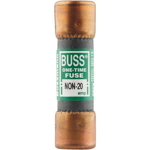 Bussmann NON-20 20-Amp 250V One-Time Cartridge Fuse