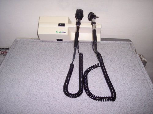 Welch allyn 767 oto/ ophthalmoscope with 25020 and 11710 heads for sale