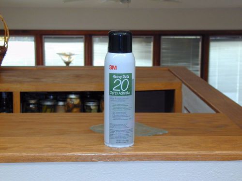 (9)- 13.8oz cans of 3M heavy duty 20 spray adheasive