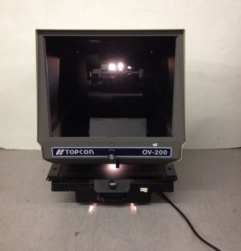 Topcon Ophthalmic Viewer OV-200 Chart Projector Missing Screen