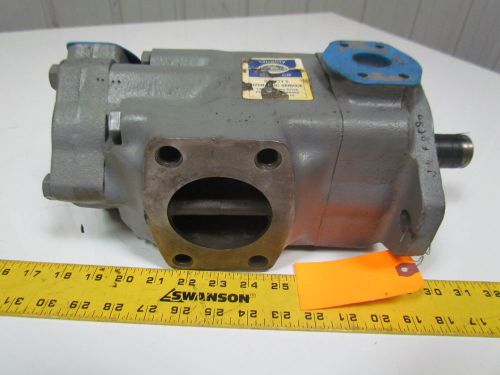 Vickers 3525v25a17-1ba22lh-095fw hydraulic double vane pump left hand ccw for sale