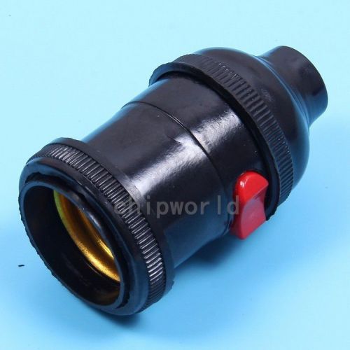 E27 connecting screw lamp holder bulb socket for lathe lamp with switch for sale