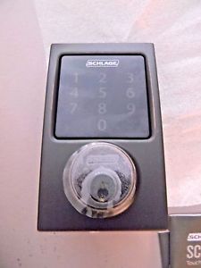 Schlage connect touch screen deadbolt-716 oil rubbed bronze - new for sale