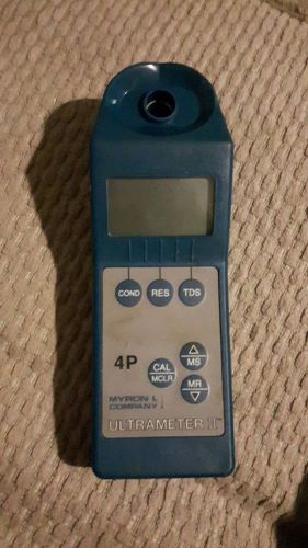 Ultrameter 2  myron L conductivity meter serial # 4226860  4p