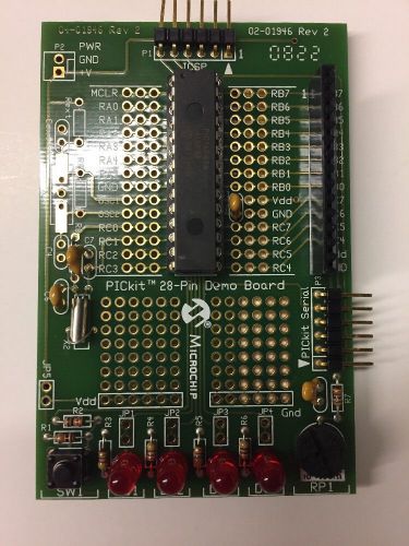 Brand New Microchip 02-01946-R1 Pickit 28 Pin Demo Board