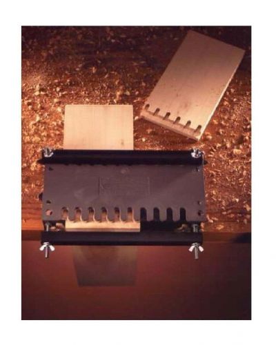 12&#034; dovetail router joint fixture jig dove tails box joints w/ aluminum template for sale