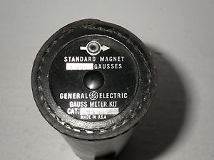 Vintage General Electric Standard Magnet 1000 Gausses Meter Kit