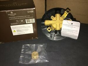 SIGNATURE HARDWARE SH4001 - TUB &amp; SHOWER ROUGH IN VALVE BRASS - New w/ Brass Cap