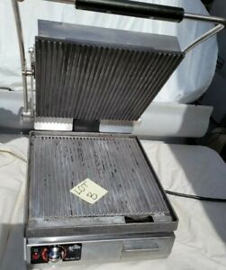 Star PST14  Pro-Max Grill 2.0 Panini Grooved plates Cuban Sandwich press  lot B