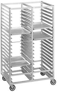 Channel Manufacturing 423A6 20 Pan Bottom Load Double Aluminum Bun / Sheet Pan -