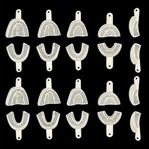 DENTAL IMPRESSION TRAYS UPPER+LOWER QUADRANT ANTERIOR All Sizes ds6