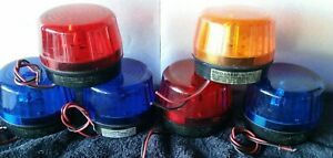 6 SECO-LARM 12 VOLT STROBE LIGHTS  !!!CHEAPER NOW!!!  !!!3 COLORS!!!