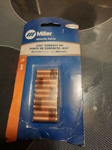 Genuine Miller 000067 (.030) Contact Tips - 10 Pack