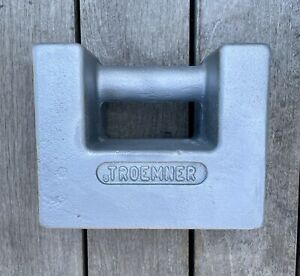 Vintage Calibration Weight Henry T Roemner 50 LB Cast Iron Weight Troemner