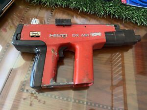 Hilti DX 451 Powder Actuated Nail Gun Fastener Gun with Case