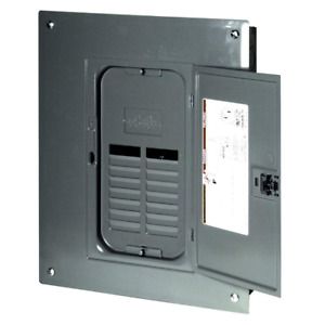 125 Amp 12-Space 12-Circuit Indoor Main Lug Plug-On Neutral Load Center w/ Cover