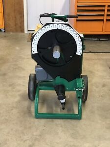 GREENLEE 555CX Conduit Bender,Electric,Std Pend,1/2 to2