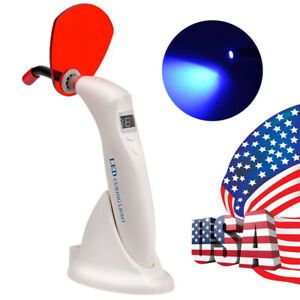 CE FDA Dental 1500mw Wireless Cordless LED Curing Light Lamp Dentist White Cure