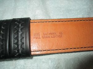 Dutyman Duty Belt - Full Grain Leather