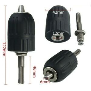 Accessories Drill Chuck Equipment 1/2-20UNF Pro High Speed Steel Keyless Premium