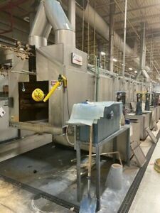 5-Stage Production Systems Stainless Steel Pretreatment Washer