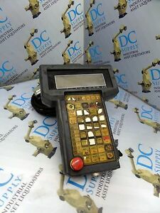 FANUC A05B-2115-C003 TEACH PENDANT W/ 2002-T902 10 MA CABLE *KEYPAD*
