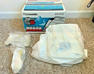Panasonic Fax Machine KX-FP80 Plain Paper Fax/Copier Telephone w/ Instructions