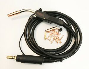 Mig Welding Gun Lincoln connection 250A 12&#039; fits Tweco #2 Lincoln K533-7
