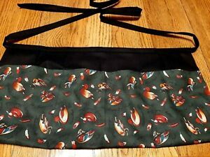 WAITRESS APRON 3 POCKETS DUCKS MALLARDS AND DRAKES