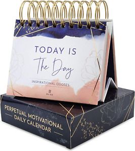 RYVE Motivational Calendar - Daily Flip Calendar with Inspirational Quotes - Ins
