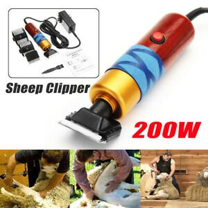 Sheep Goat Shearing Clipper Animal Shave Grooming Electric Farm Supplies