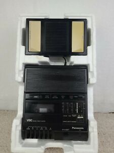 Panasonic RR-830 Cassette Transcriber Recorder Foot Pedal RP-2692 Tested