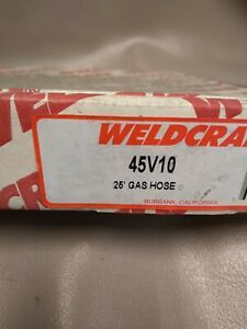 WeldCraft 45V10 Gas Hose + 45V08 Water Hose 25&#039; - NEW - GUARANTEED