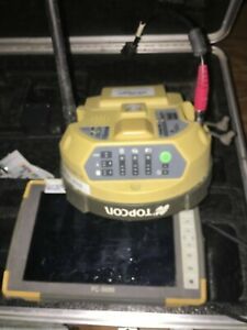 Topcon Hiper II L1 L2 GPS GLONASS 410-470 MHz Base &amp; Rover Receiver Set