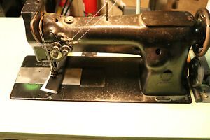 Singer Industrial Heavy Duty Double Needle Feed Leather Sewing Machine 112W115