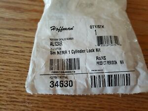 NEW Hoffman Small NEMA 1 Cylinder Lock Kit  AL12AR  new selled bag