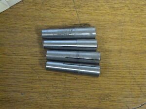 4 Bridgeport MT 2 Collets 1/2&#034;, 3/8&#034;, 1/8&#034;,  3/32&#034;