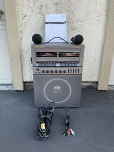 Radio Shack 32-1154 Karaoke Recorder Dual Cassette 2 Microphones With Box