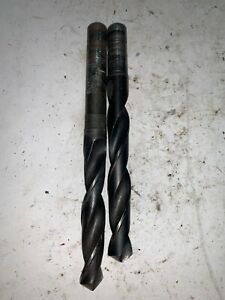UNBRANDED HSS DRILL BIT, 17/32&#034;, ASST. LENGTH, LOT OF 2**