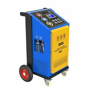 A/C Refrigerant Recovery Machine  System For R12/R134a/R1234yf Portable 110V