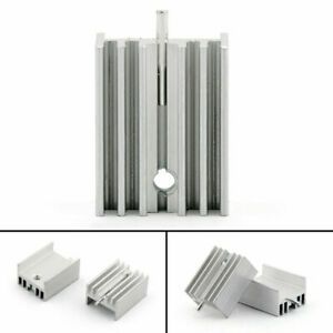 40Pcs Heat Sink Cooler 15x10x20mm Radiator For Power CPU Transistor/MOSFET/IC UA