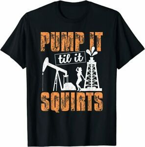 NEW Limited Oilfield Man Oil Worker Funny Premium Gift Tee T-Shirt