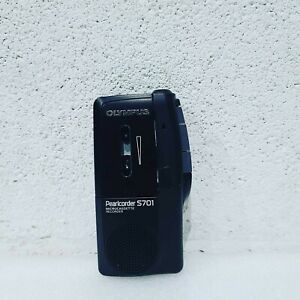 Olympus Pearlcorder S701 Microcassette Recorder Dictation Voice Recording Device