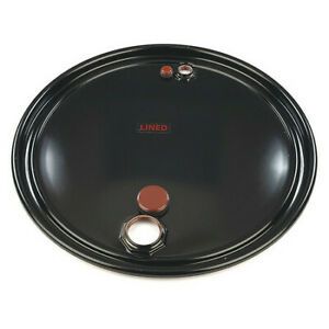 Zoro Select 1655Cvr2x3/4-L Drum Cover,55 Gal,Steel,W/Bung Fittings