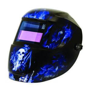 WALTER SURFACE TECHNOLOGIES 1000F-0141 Welding Helmet CARRERA w/1000F BLUE DOOM