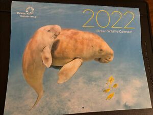 Ocean conservancy 2022 ocean wildlife calendar NEW