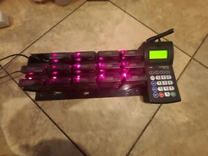 LRS T7400 Long Range Paging System Restaurant Pager Transmitter/Pagers, As Is