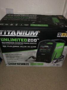 NEW Titanium Unlimited 200 TI-UL200 Muliprocess Inverter Power Source Welder